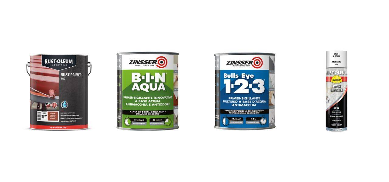 Cervus distributore ufficiale prodotti Rust Oleum e Zinsser