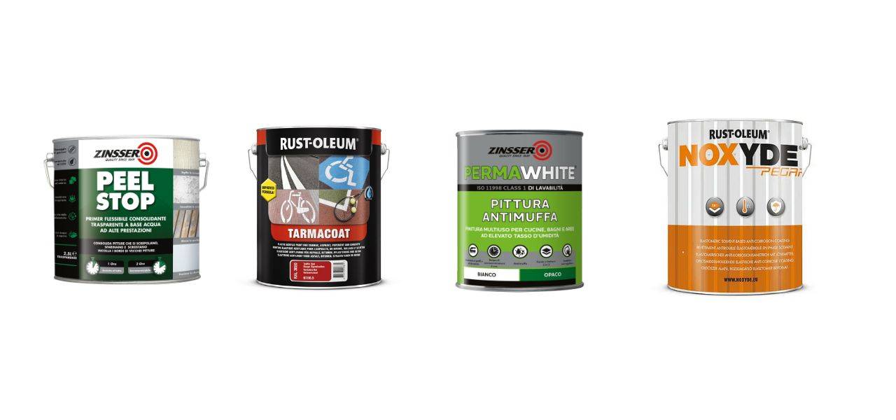 Cervus distributore ufficiale prodotti Rust Oleum e Zinsser